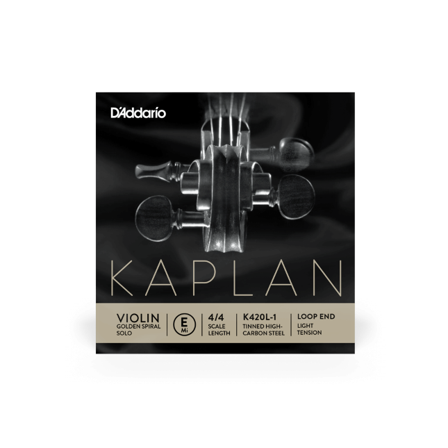 Kaplan 小提琴 E 弦 4/4 低張力