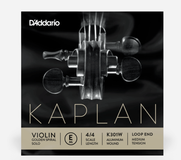 Kaplan 小提琴 E 弦 4/4 中張力