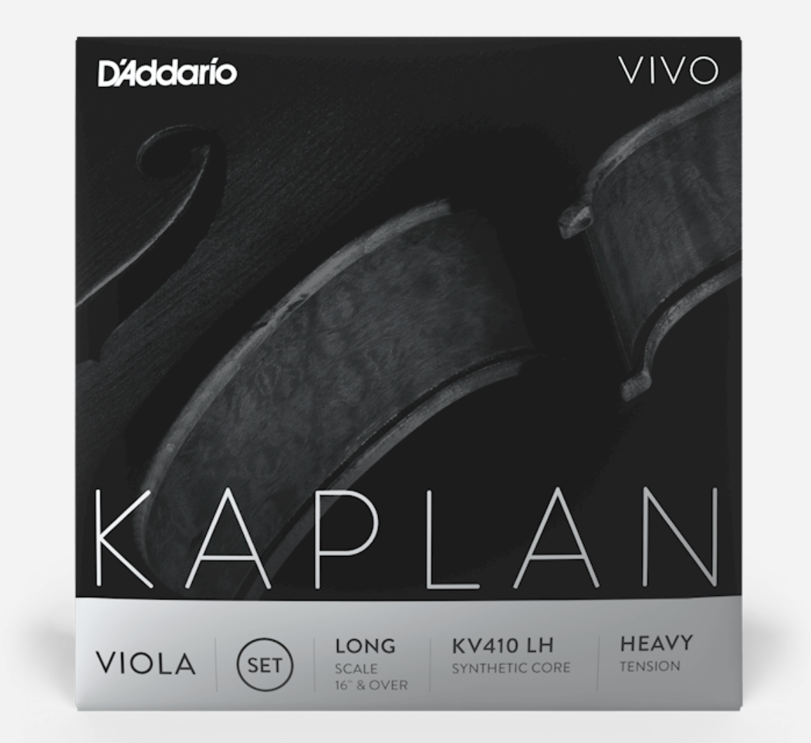 Kaplan VIVO 中提琴弦 - 高張力 - 長弦